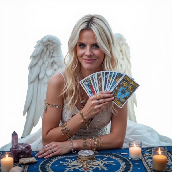 ✨ Tarot Angelical – Mensajes Divinos para tu Alma ✨ WhatsApp Audio 5 Preguntas